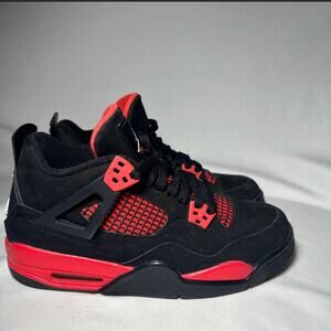 Size 7 - Nike Air Jordan 4 Retro GS Red Thunder Men's Shoes Ships Now